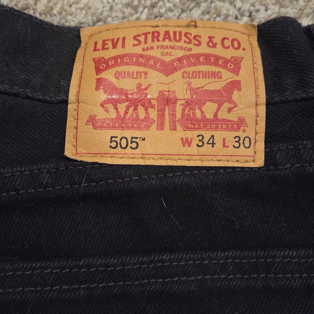 Levi's Men's Black Jeans